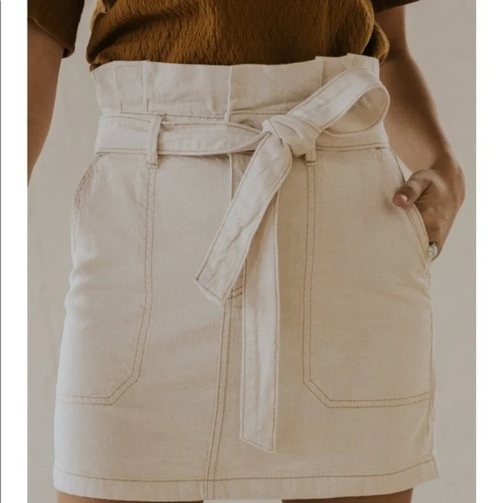 Free People Denim Skirt sz 4 NWT